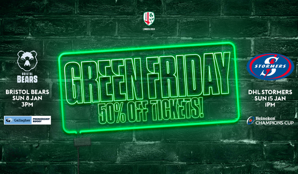 Green Friday ticket offers are LIVE!
